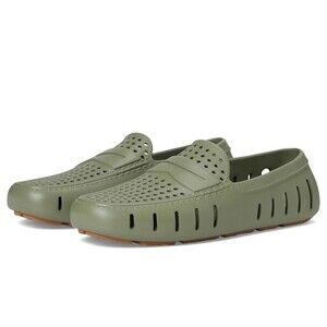 Floafers Country Club Driver 2.0 Loafers Men's 11D Green Perforated Shoes UWU340